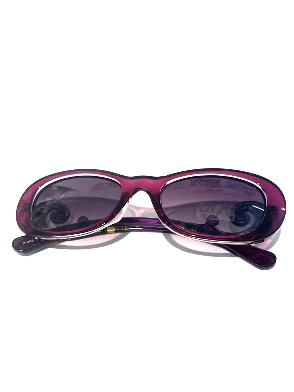 Purple Women’s Fashion Baroque Sunglasses